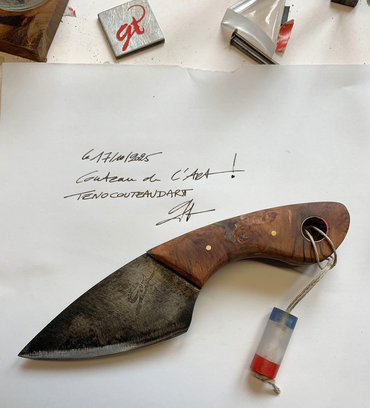 Couteau TENOCOUTEAU de L'Art